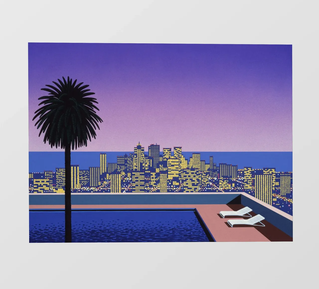 Piscina a cielo aperto Hiroshi Nagai telo in pvc da THE CAROLINE