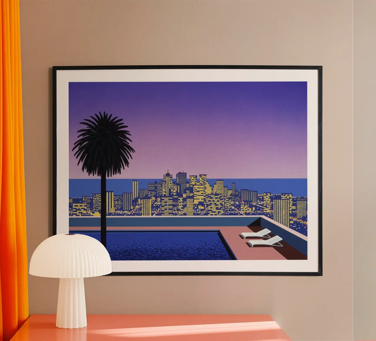 Hiroshi Nagai Sky Pool Hahnemühle von THE CAROLINE