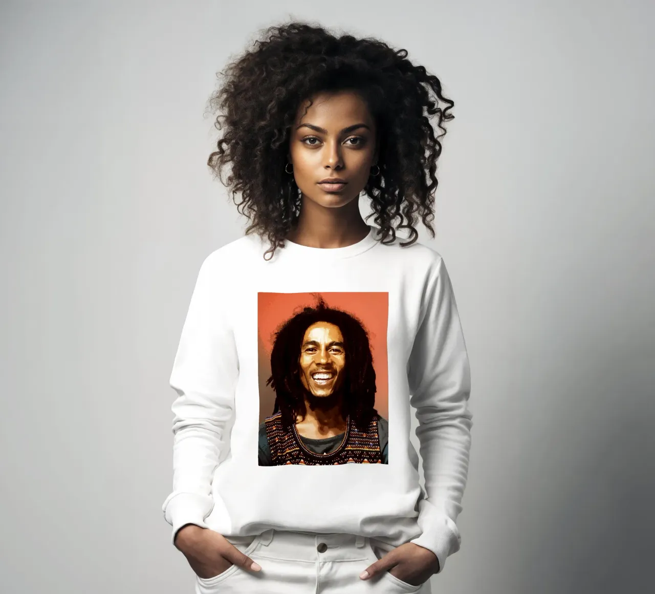bob marley felpa da vanhesling