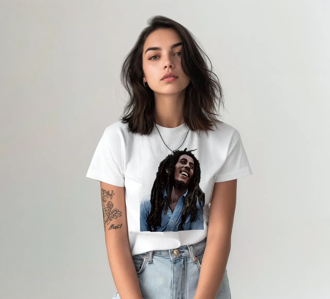 bob marley t-shirt by vanhesling