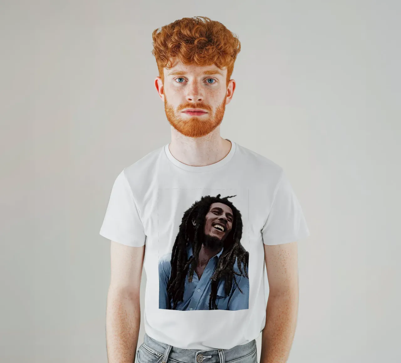 bob marley t-shirt by vanhesling