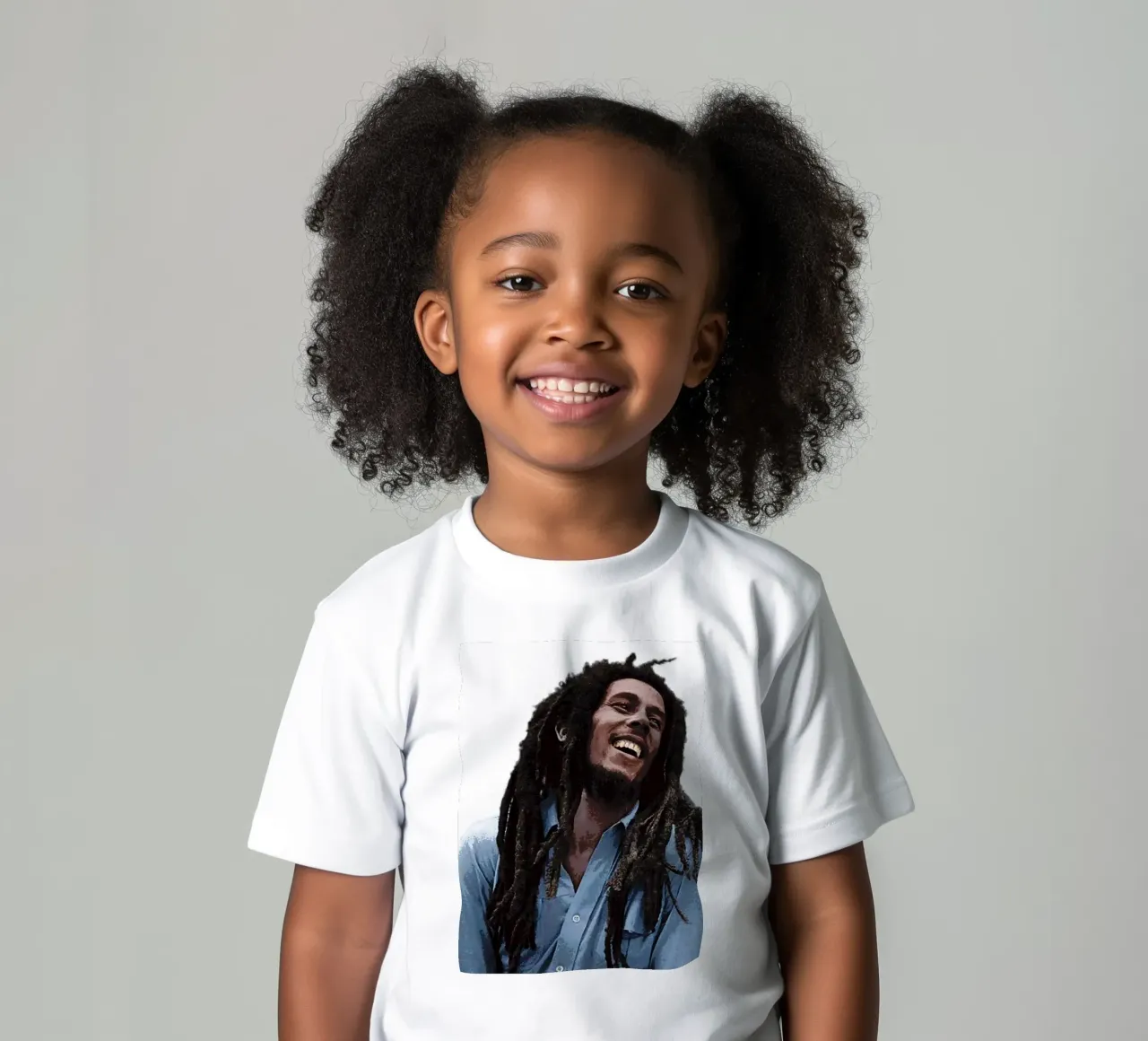 Bob Marley Kinder T-Shirt von vanhesling