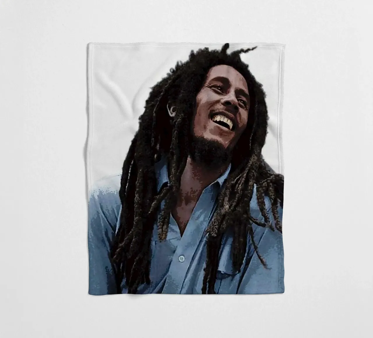 bob marley coperta in pile da vanhesling