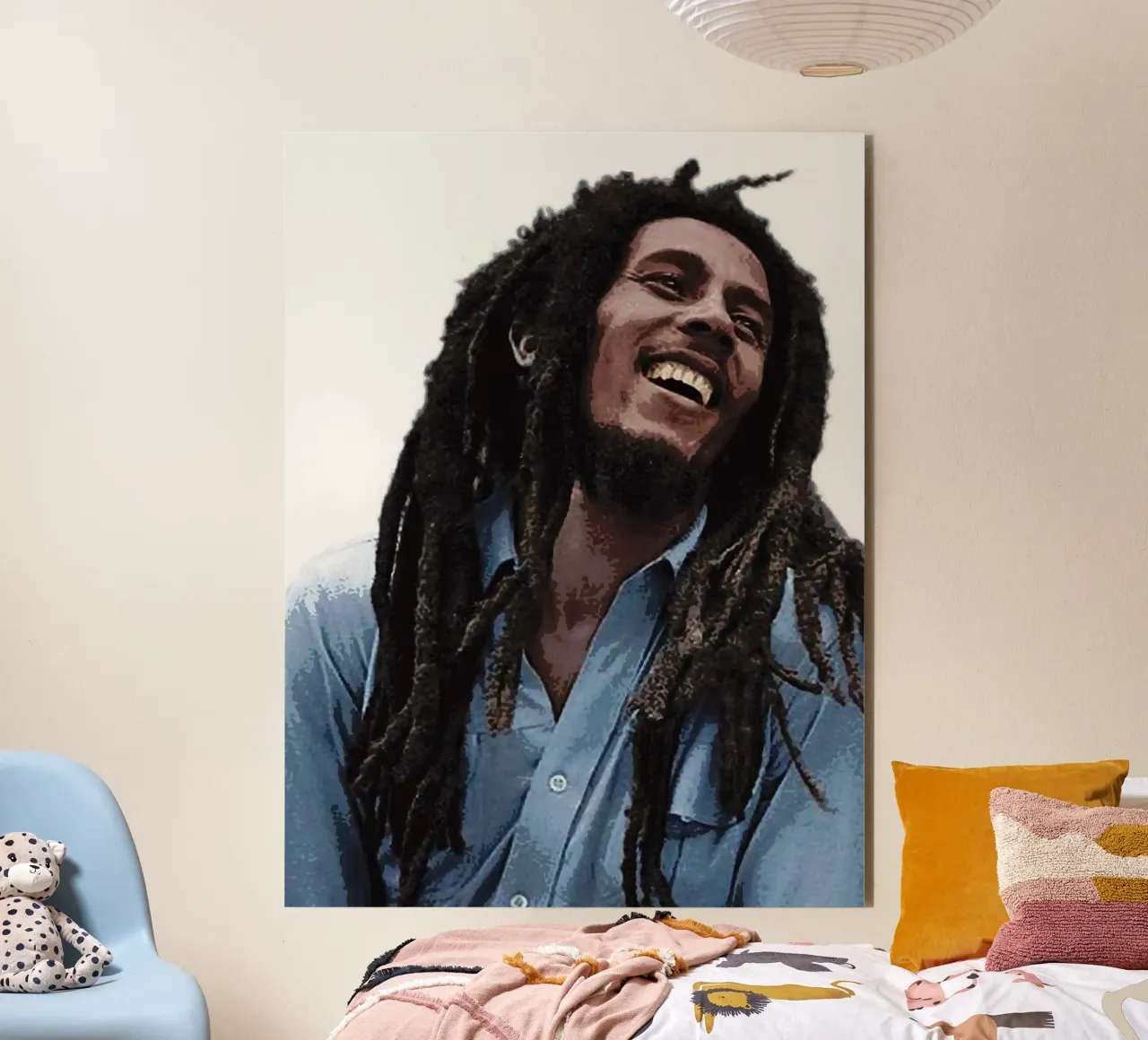 bob marley alluminio dibond da vanhesling
