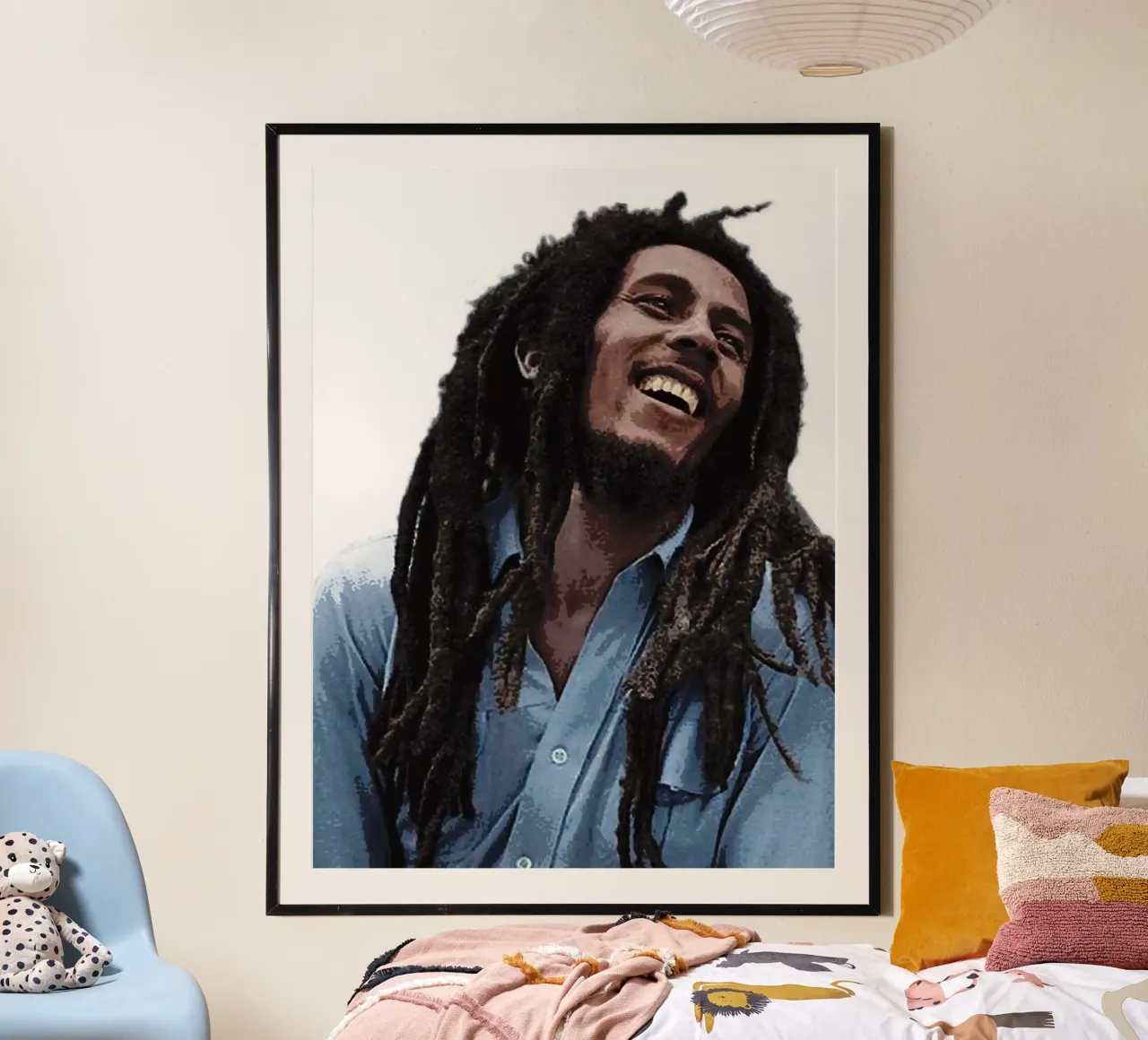 bob marley poster by vanhesling