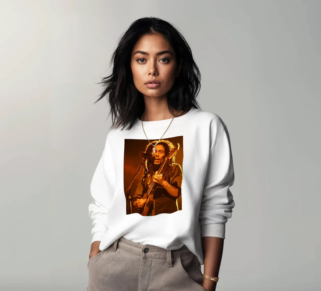 bob marley felpa da vanhesling