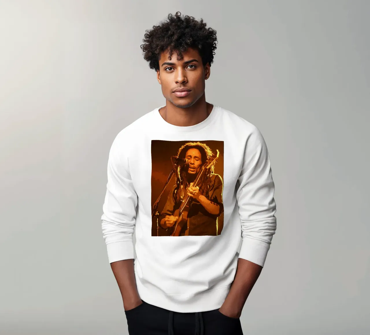 bob marley felpa da vanhesling
