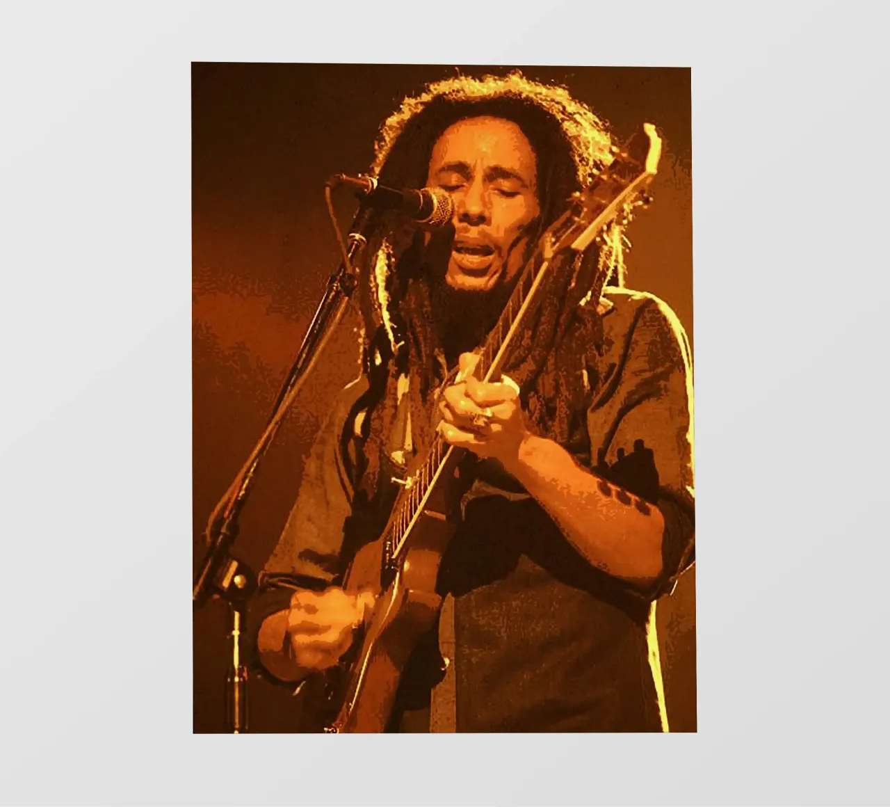 bob marley pellicola backlit da vanhesling