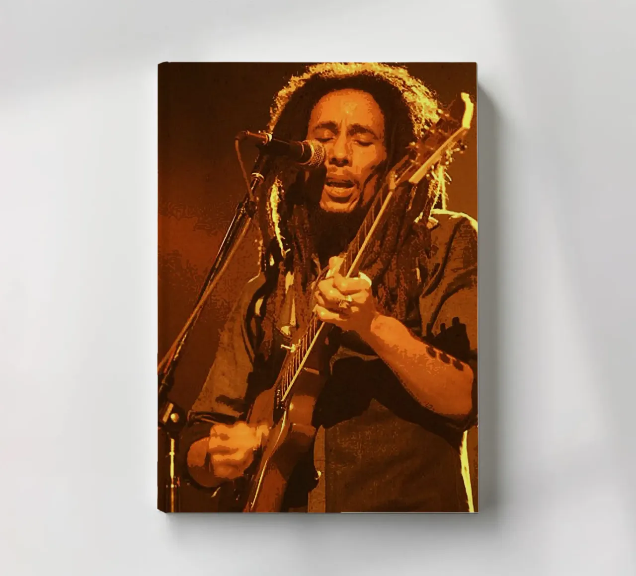 bob marley notebook by vanhesling