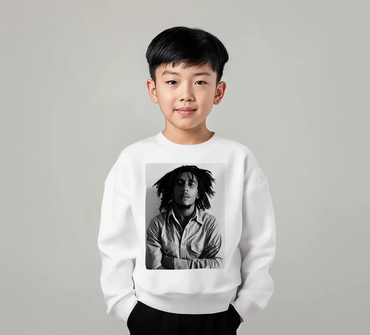 bob marley felpa bambino da vanhesling