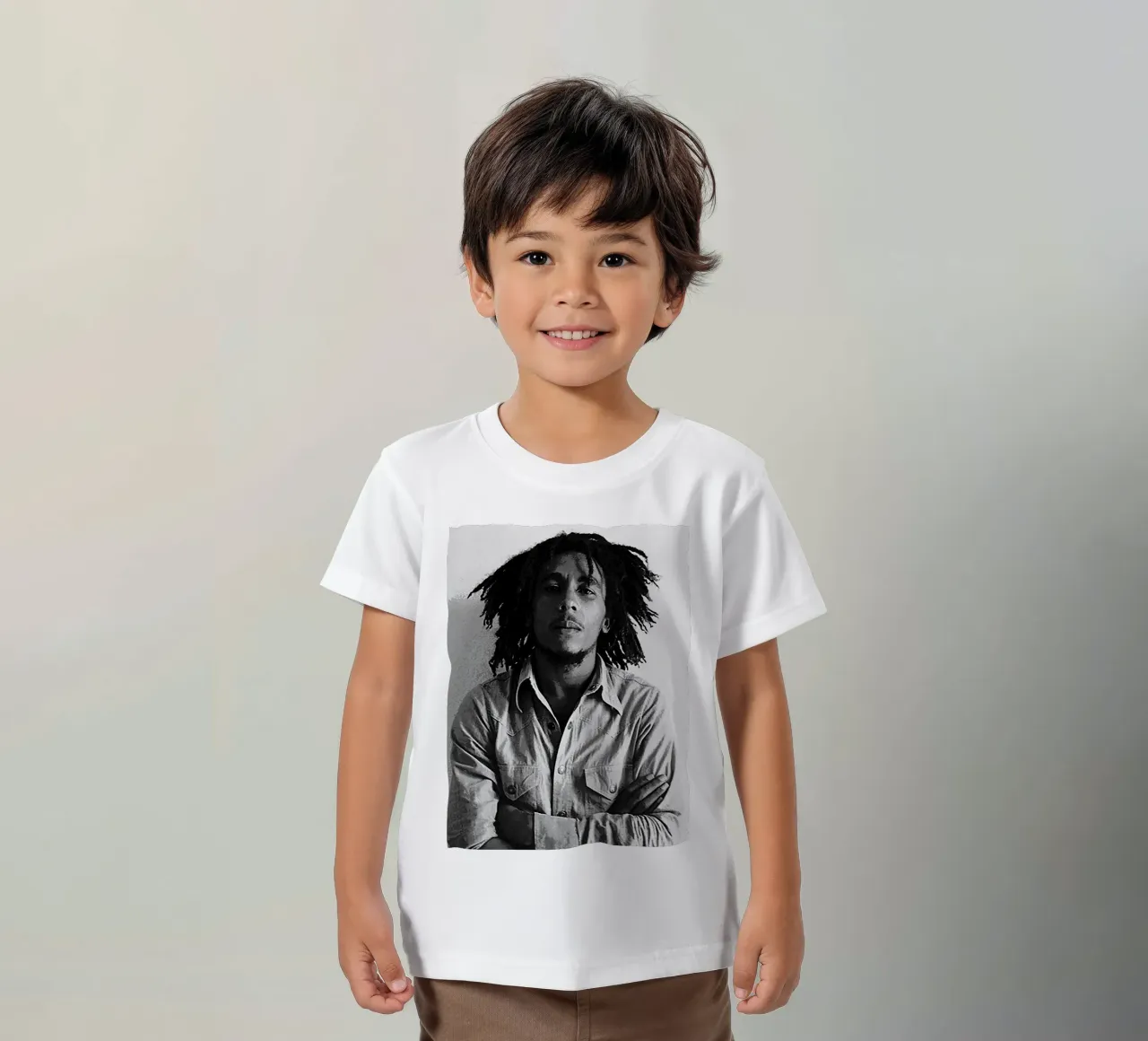 bob marley kids t-shirt by vanhesling