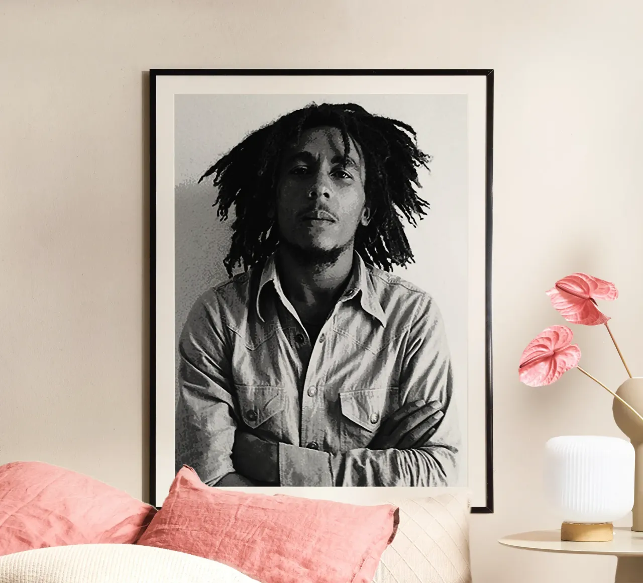 bob marley poster by vanhesling