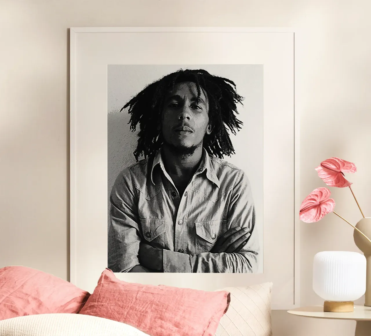bob marley poster by vanhesling