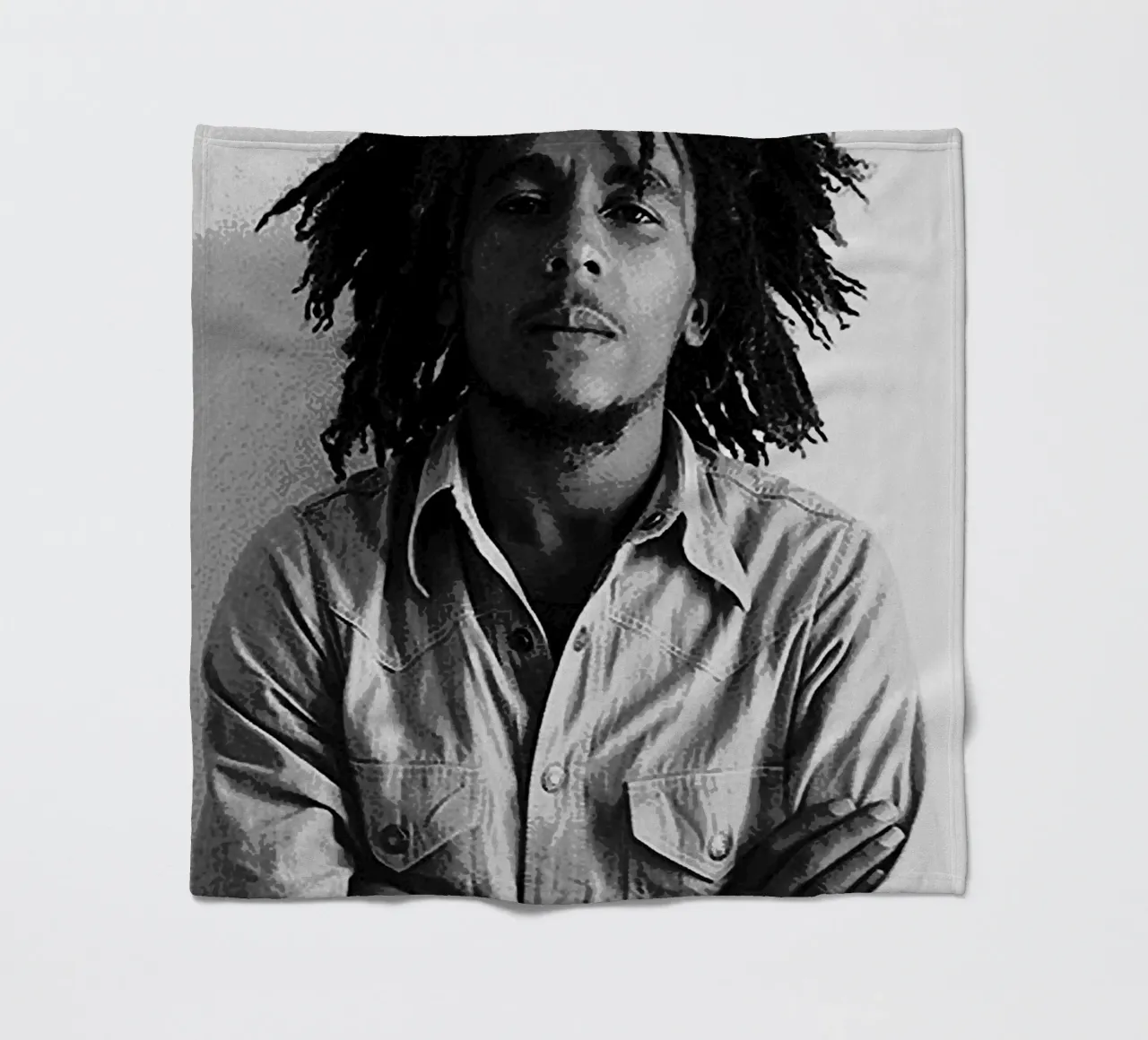 bob marley fleece blanket by vanhesling