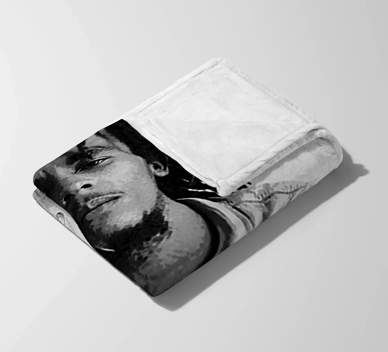 bob marley fleece blanket by vanhesling