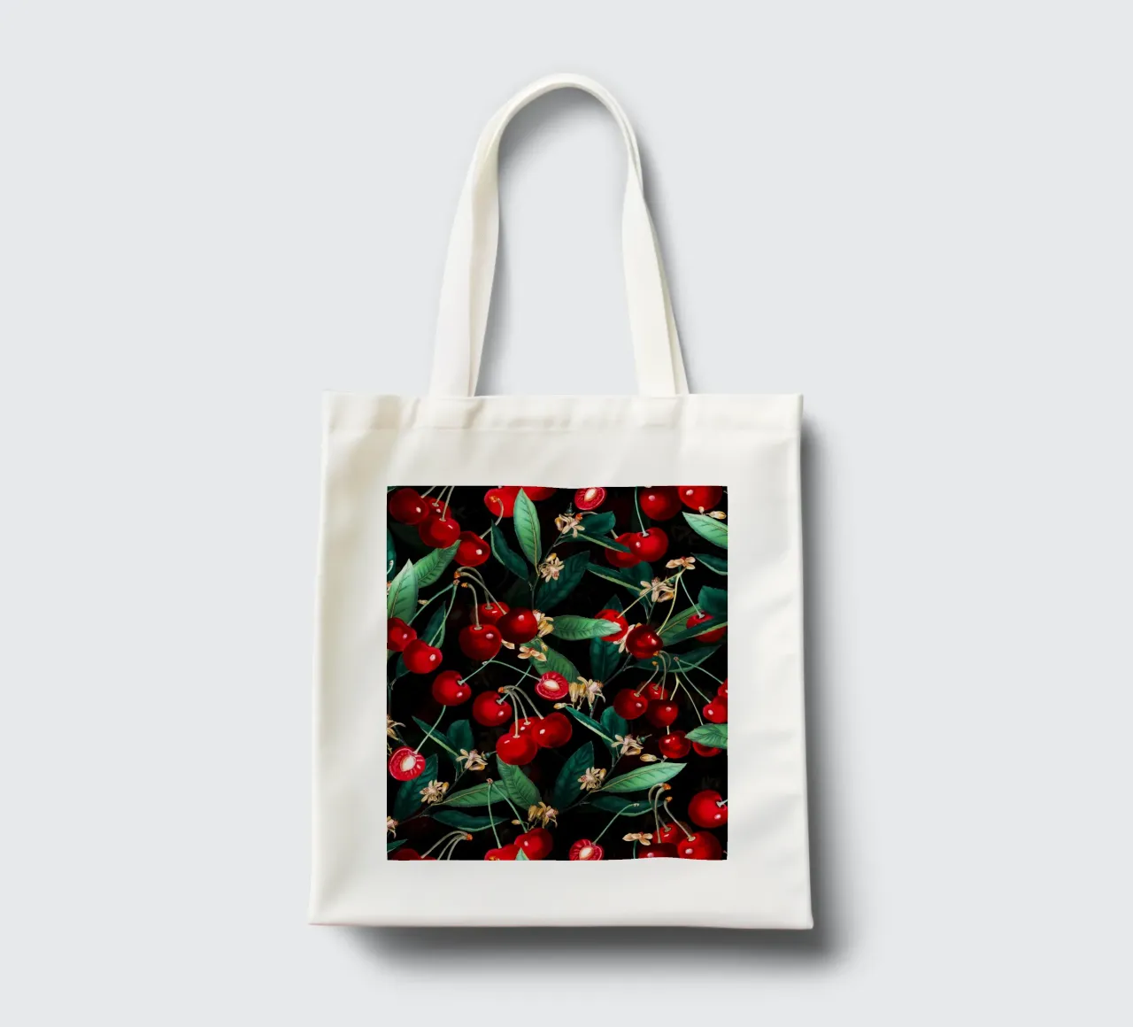 SWEET CHERRY III tote bag by burcukorkmazyurek
