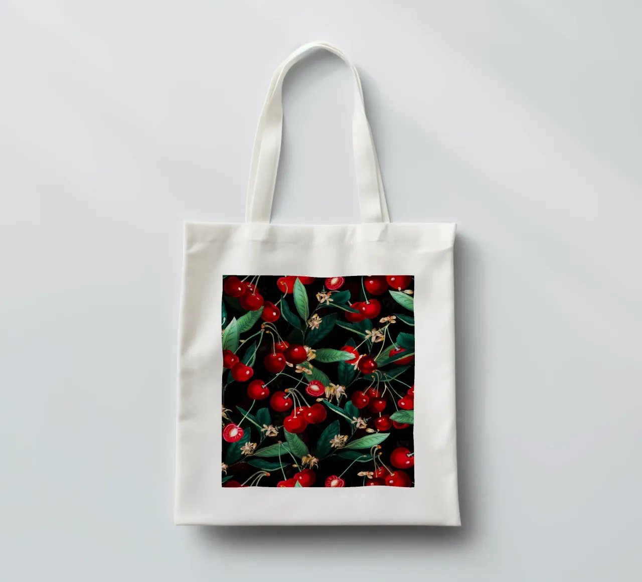SWEET CHERRY III tote bag by burcukorkmazyurek