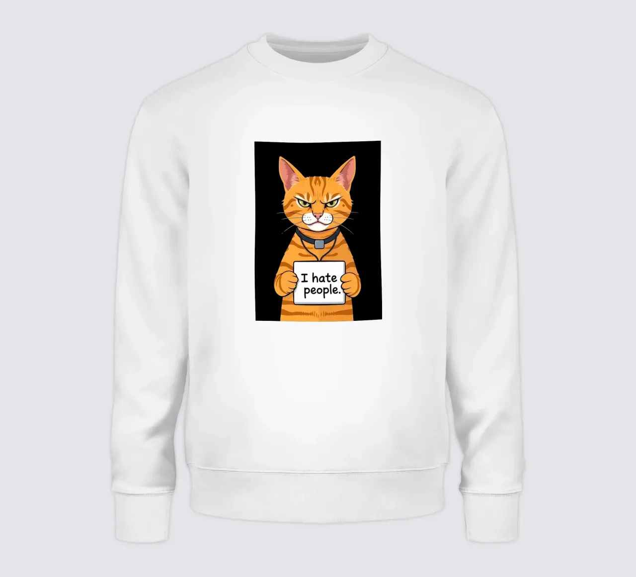 Grumpy Orange sweat de Arjun