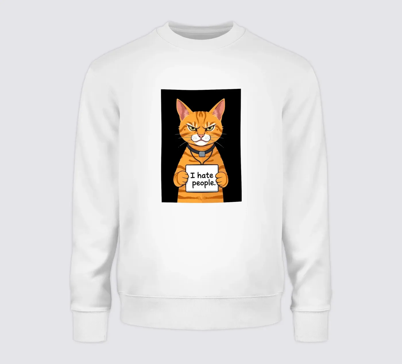 Grumpy Orange sweat de Arjun