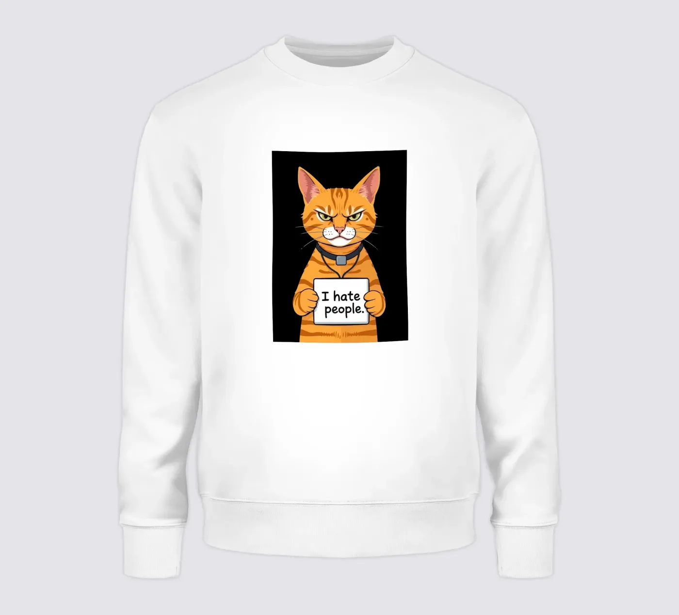 Grumpy Orange sweat de Arjun