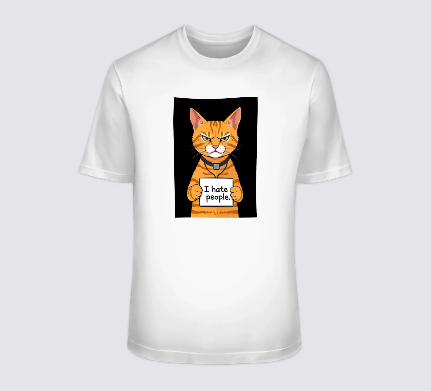 Grumpy Orange t-shirt by Arjun