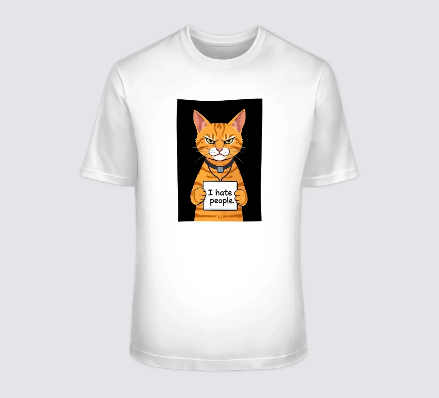 Grumpy Orange t-shirt by Arjun
