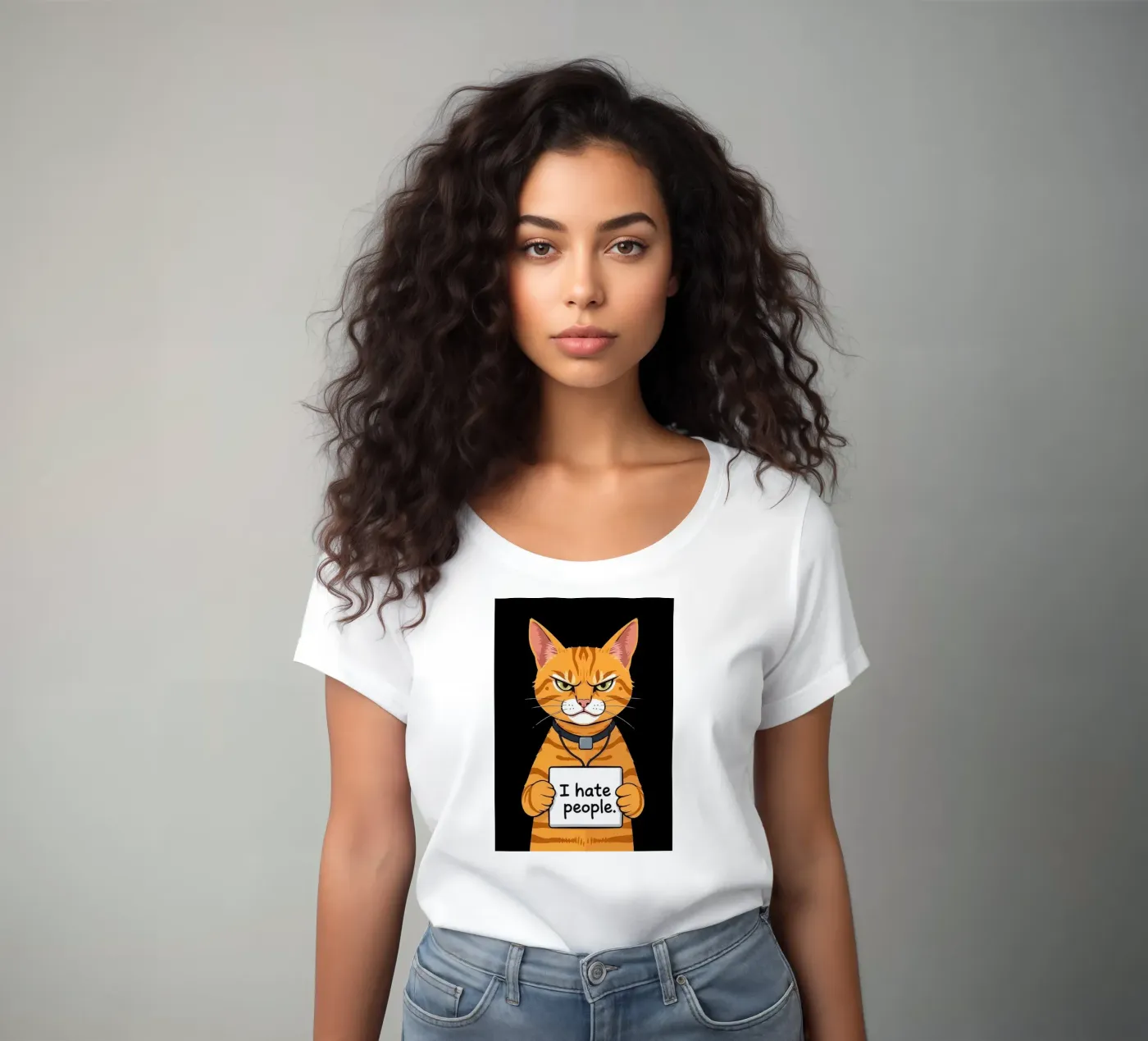 Arancia brontolona t-shirt da donna da Arjun