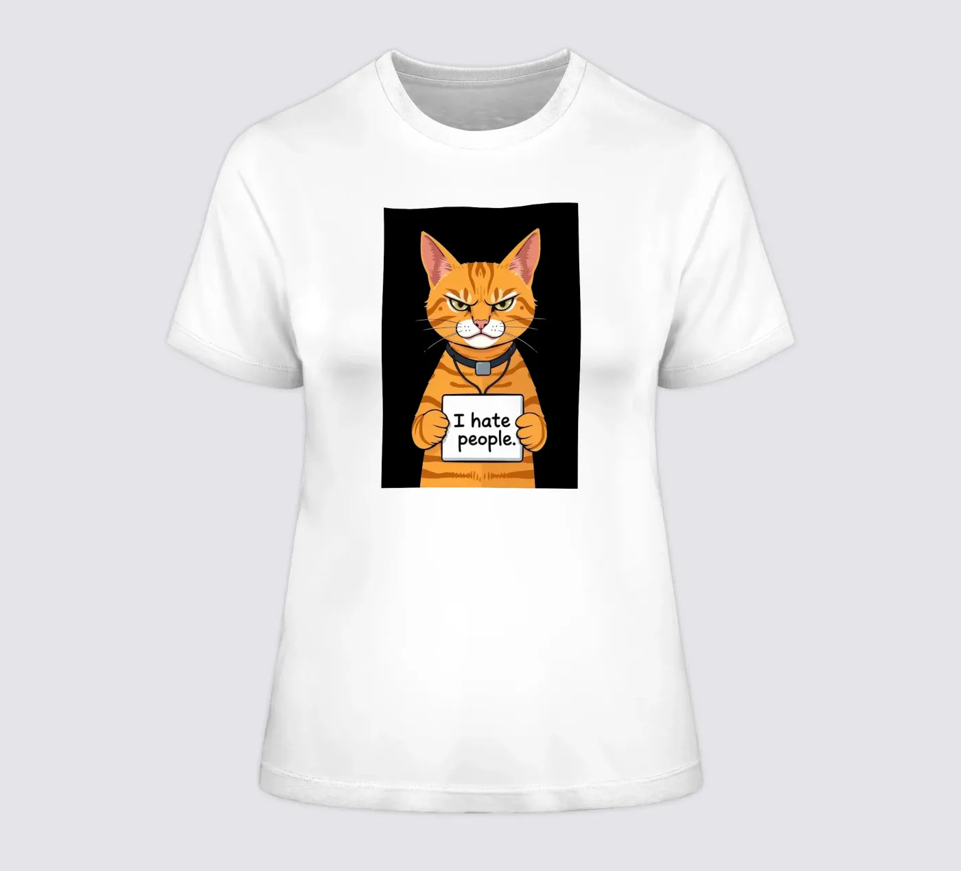 Arancia brontolona t-shirt da donna da Arjun