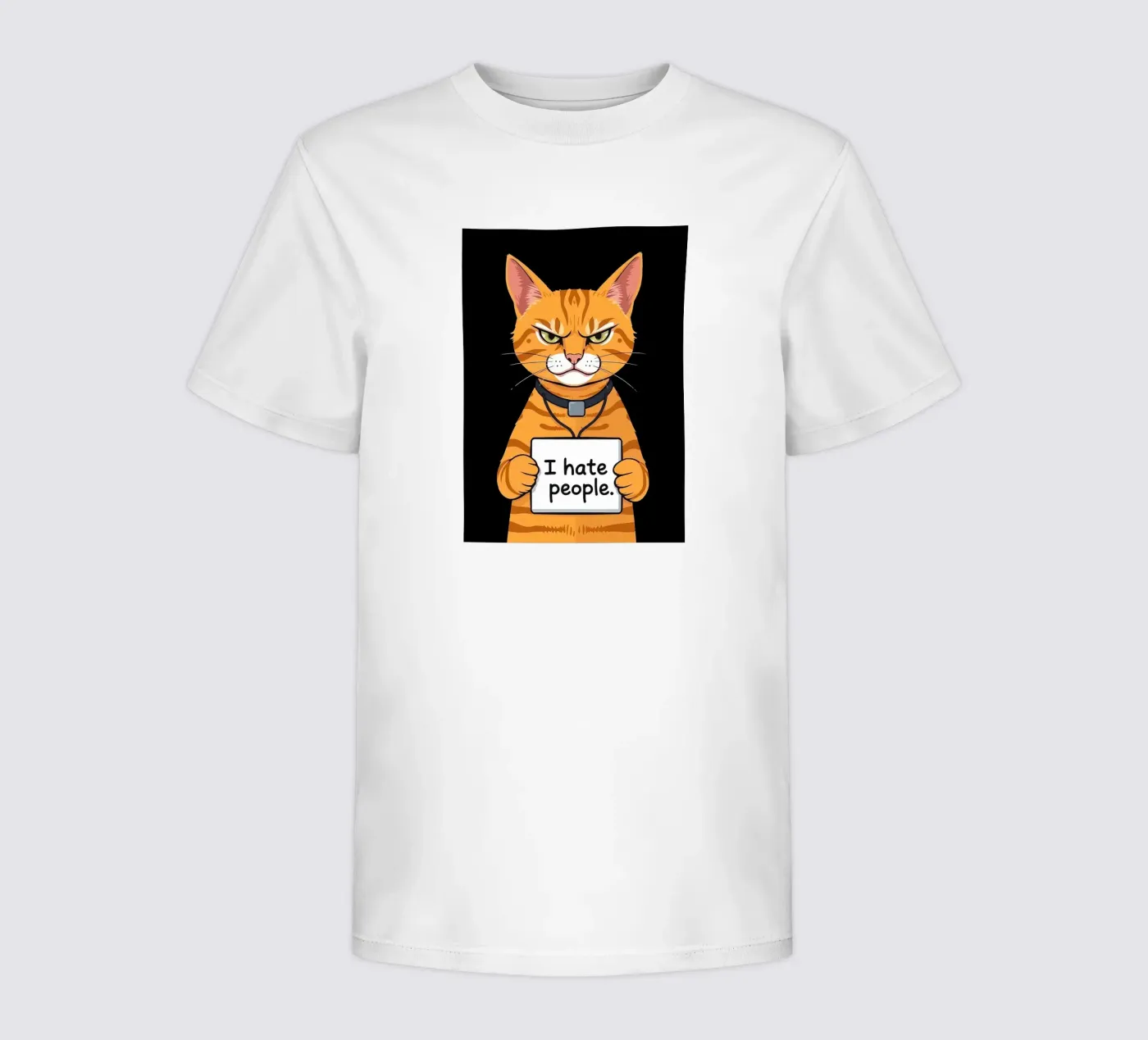 Grumpy Orange kinder t-shirt van Arjun