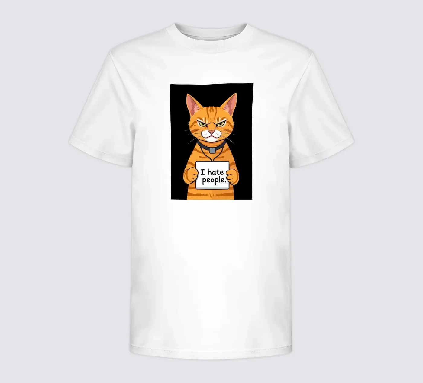 Grumpy Orange kinder t-shirt van Arjun