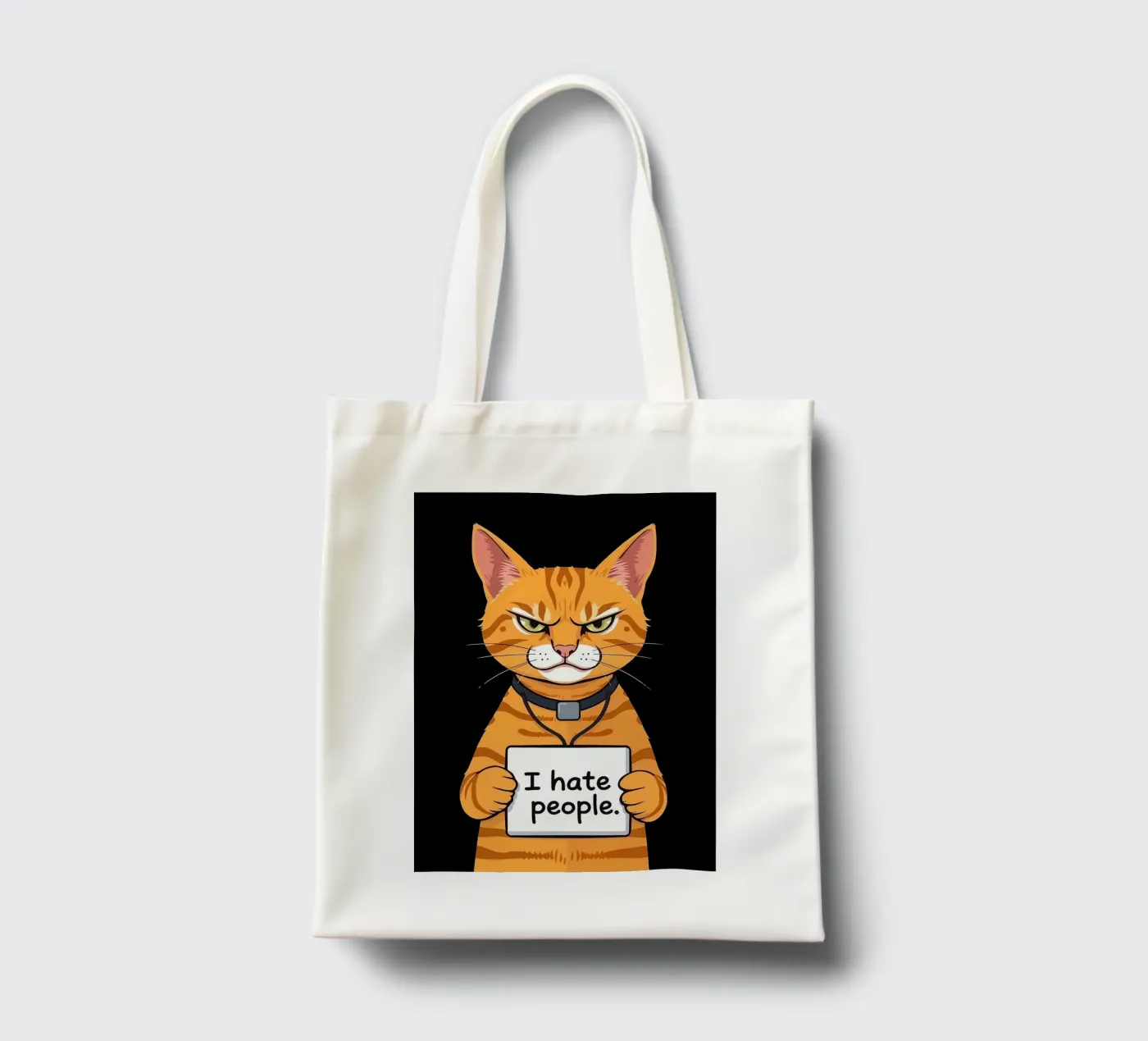 Knorrig Oranje jute draagtas van Arjun