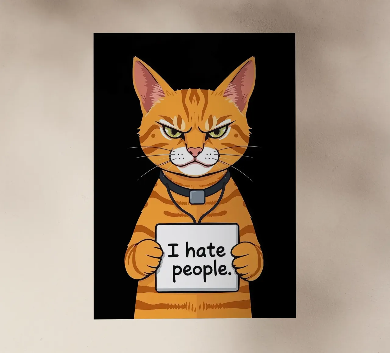 Knorrig Oranje backlit folie van Arjun