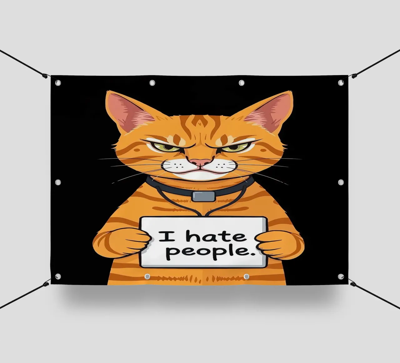 Grumpy Orange telo in pvc da Arjun