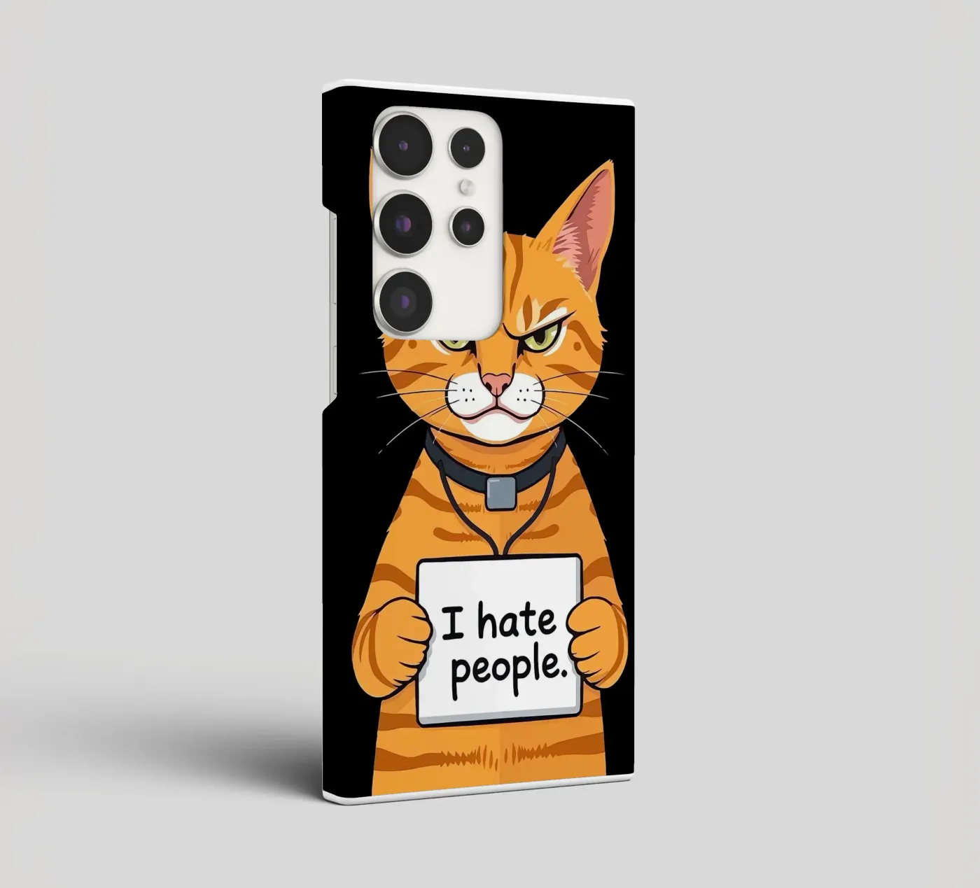 Grumpy Orange Samsung Hülle von Arjun