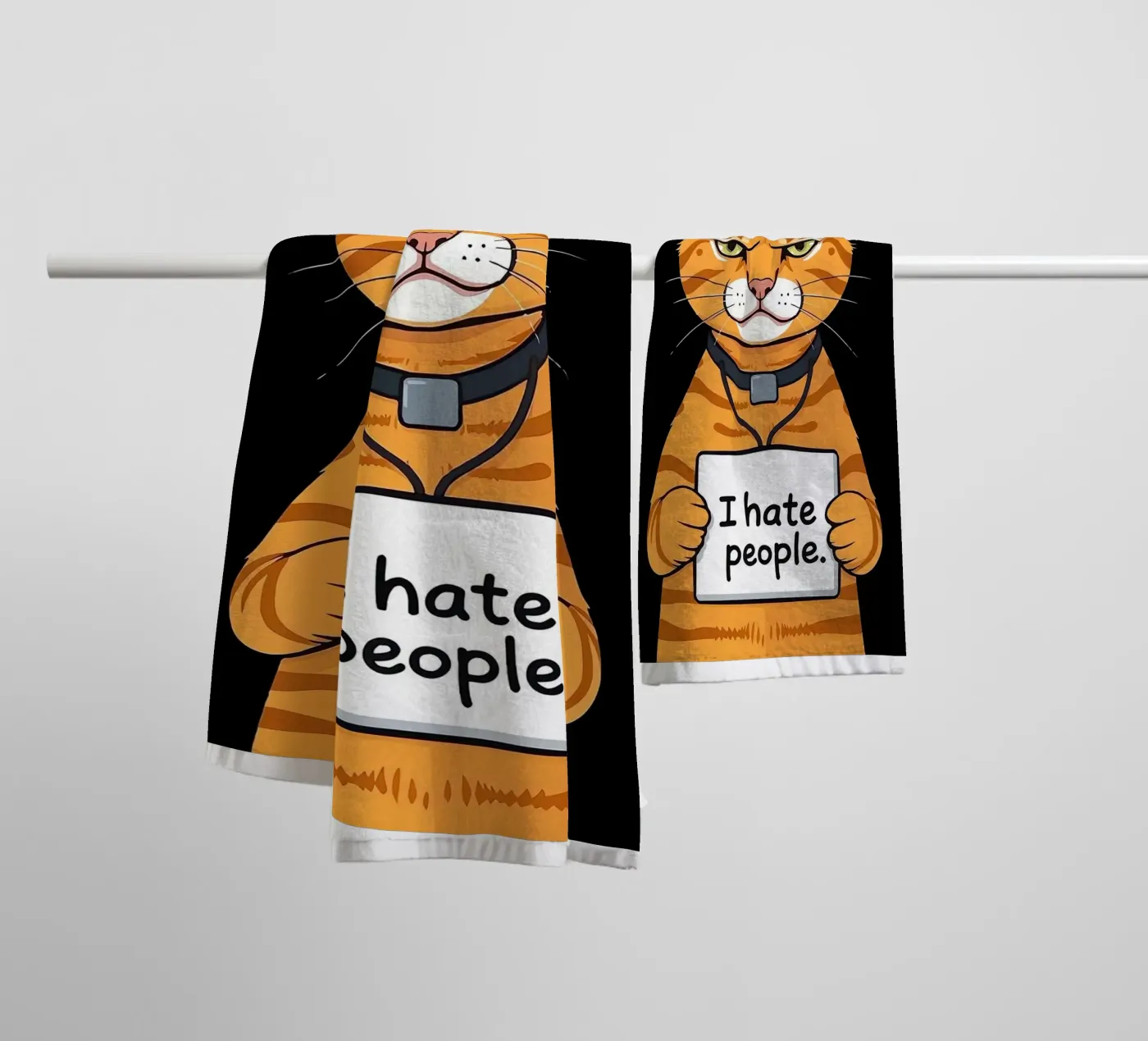 Grumpy Orange serviette de bain de Arjun