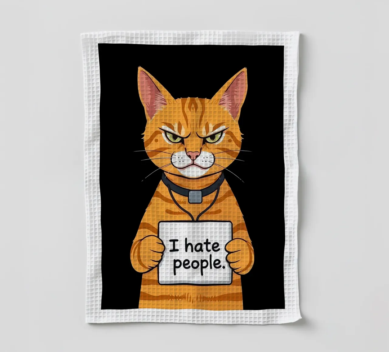 Grumpy Orange torchon de Arjun