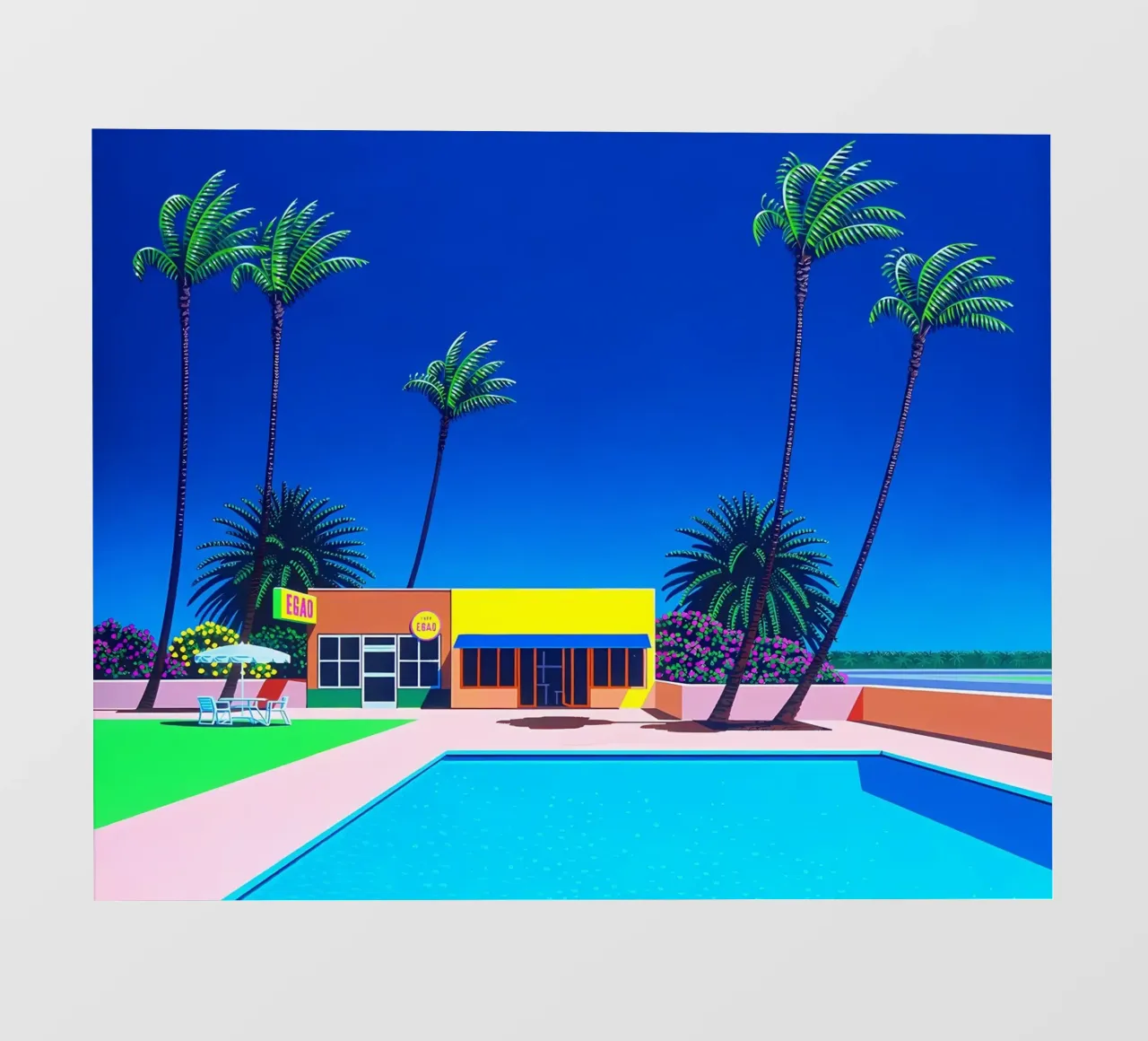 Ufficio e piscina Hiroshi Nagai telo in pvc da THE CAROLINE