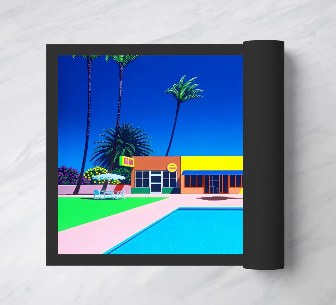 Ufficio e piscina Hiroshi Nagai zerbino da THE CAROLINE