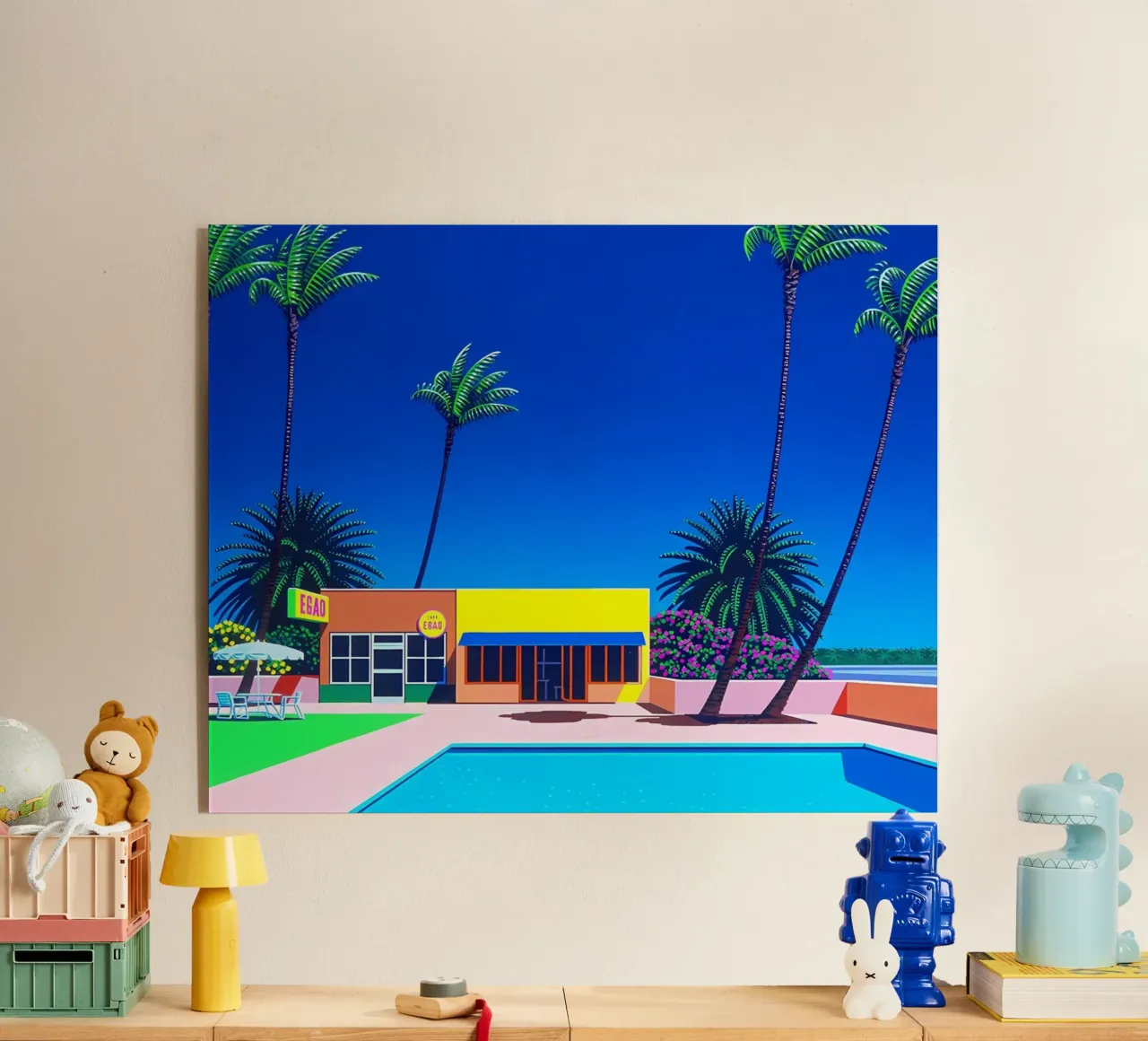Ufficio e piscina Hiroshi Nagai plexiglass da THE CAROLINE