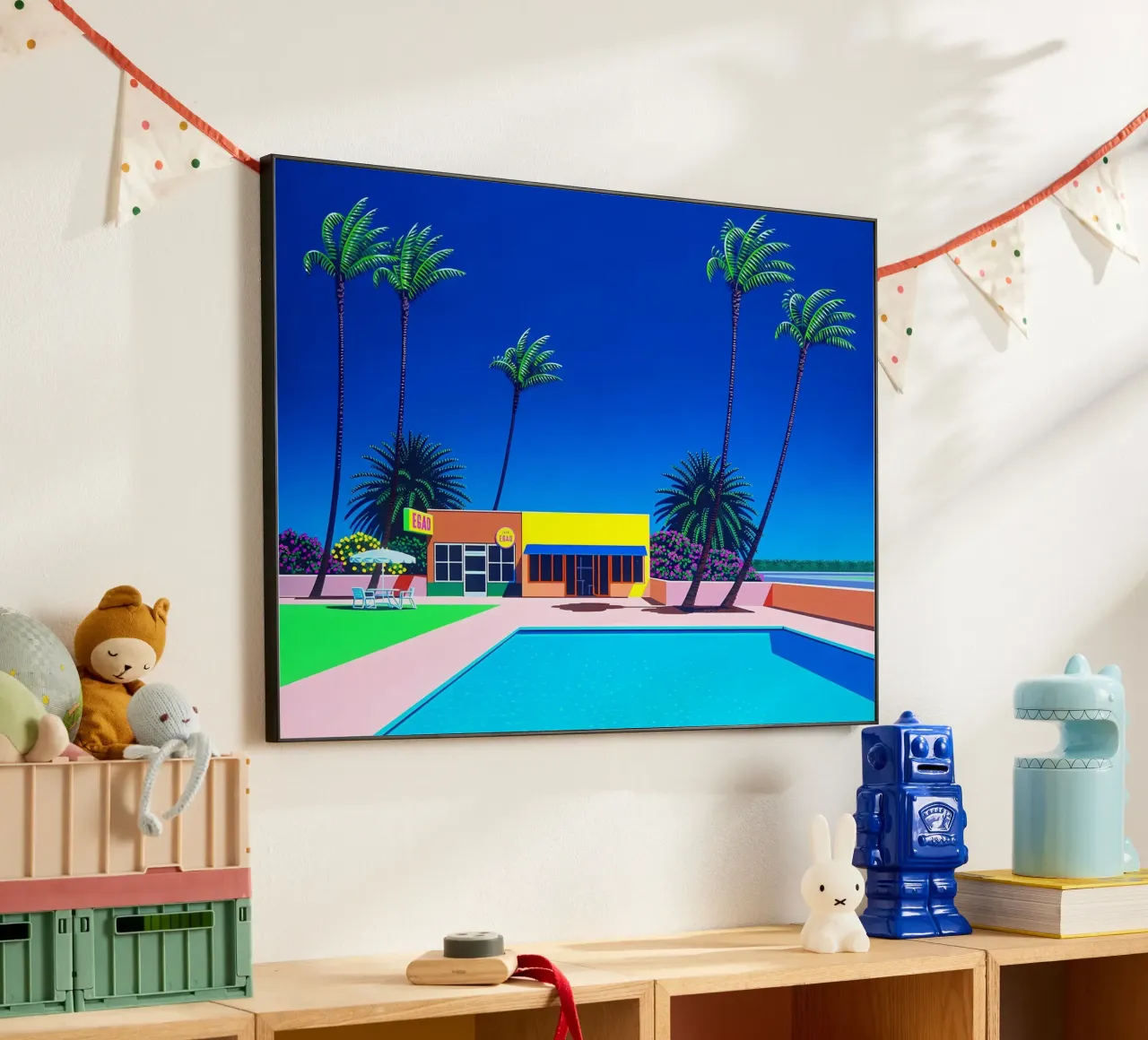 Ufficio e piscina Hiroshi Nagai alluminio dibond da THE CAROLINE