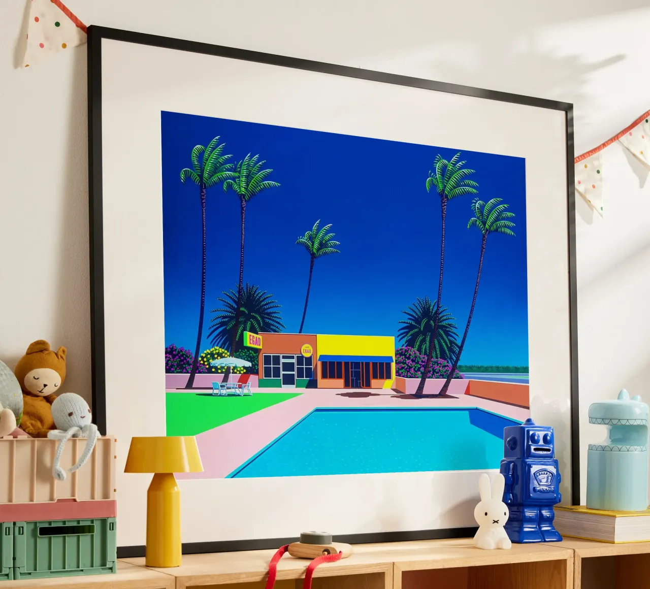 Ufficio e piscina Hiroshi Nagai carta hahnemühle da THE CAROLINE