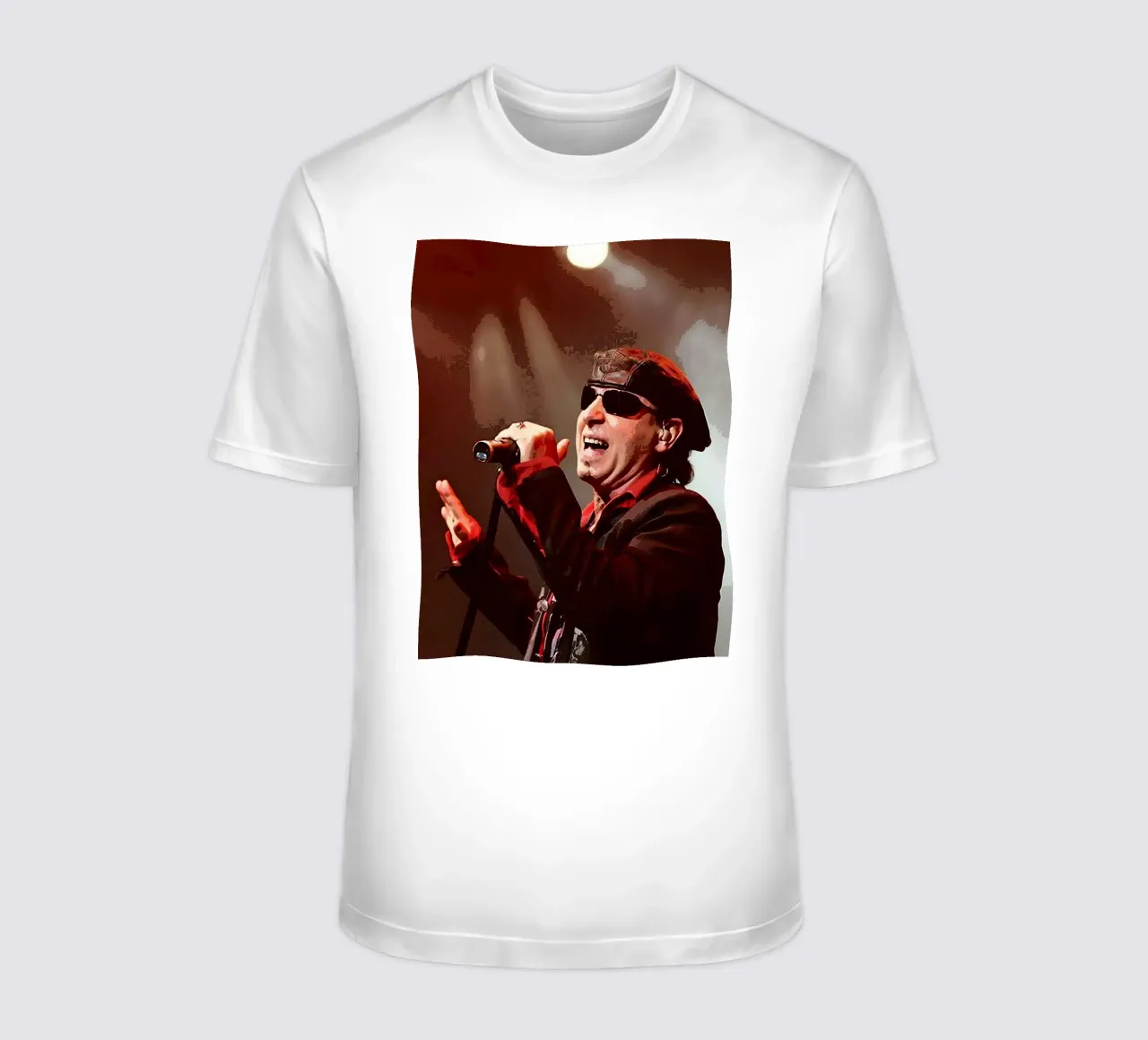 Klaus Meine scorpioni t-shirt da vanhesling