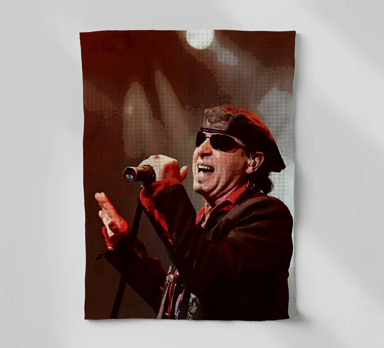 Klaus Meine scorpioni canovaccio da cucina da vanhesling