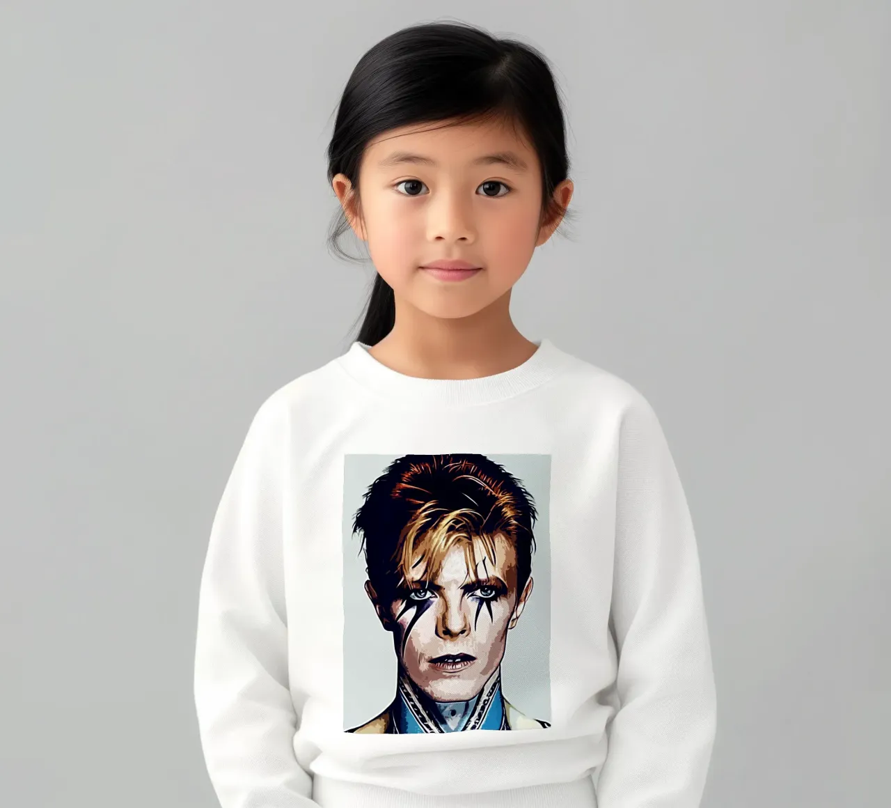 David Bowie 5 Art kids sweatshirt by music soul