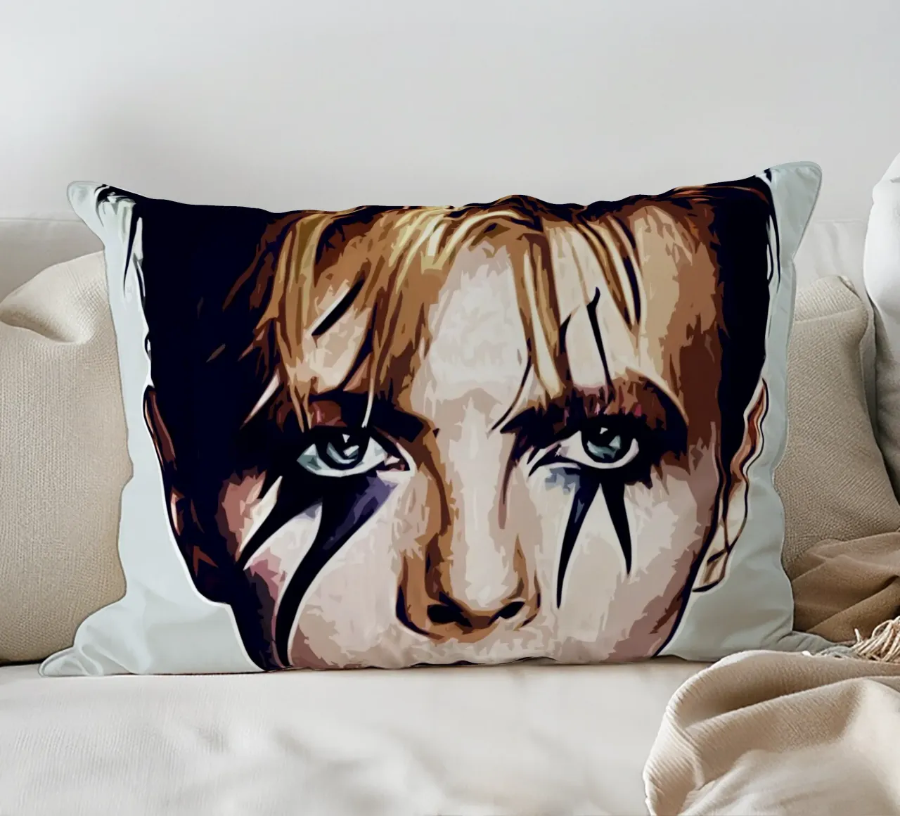 David Bowie 5 Art decorative cushion by music soul