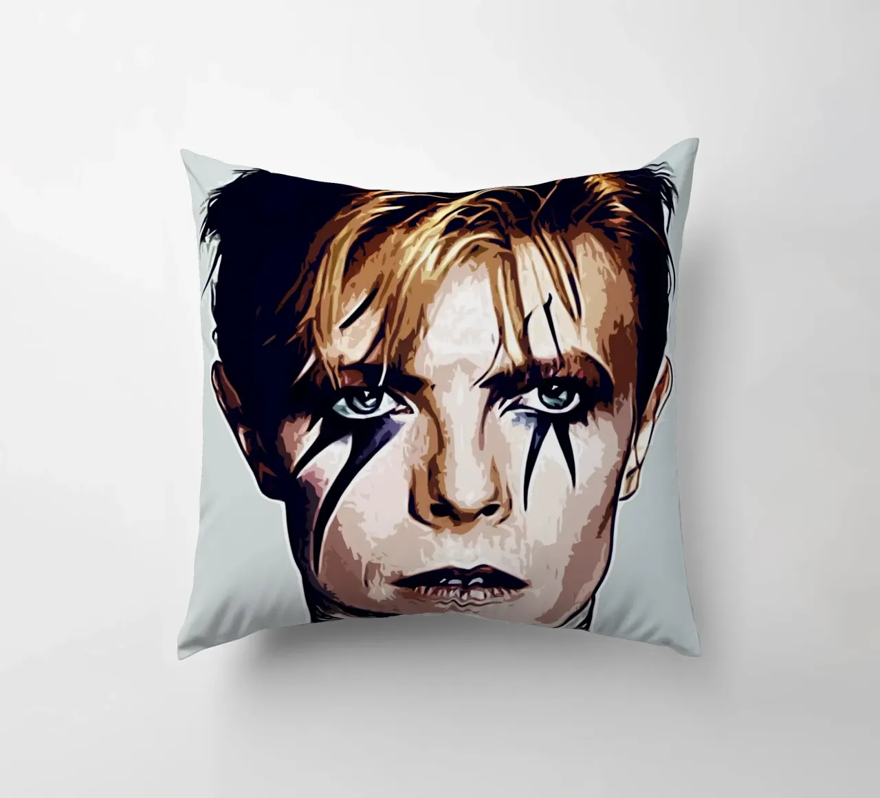 David Bowie 5 Art decorative cushion by music soul