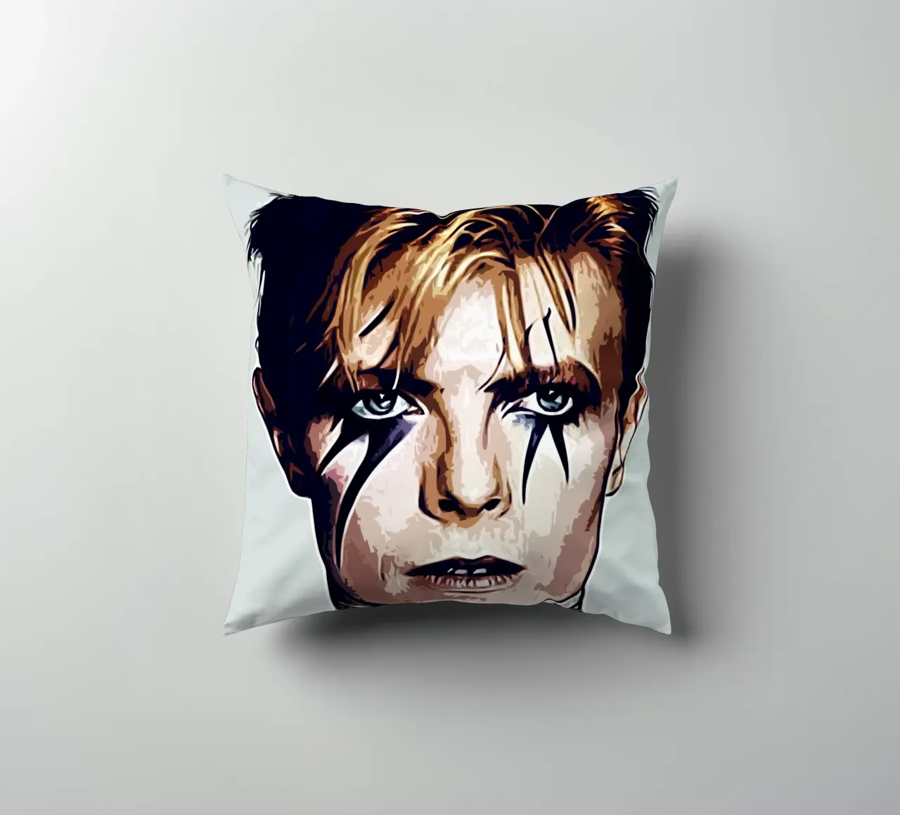 David Bowie 5 Art decorative cushion by music soul