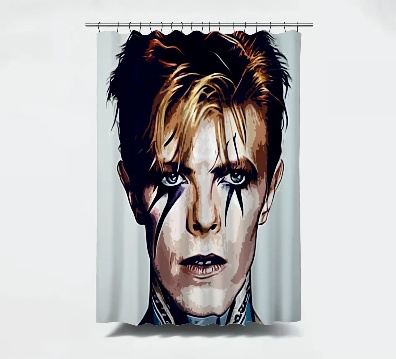 David Bowie 5 Art rideau de douche de music soul
