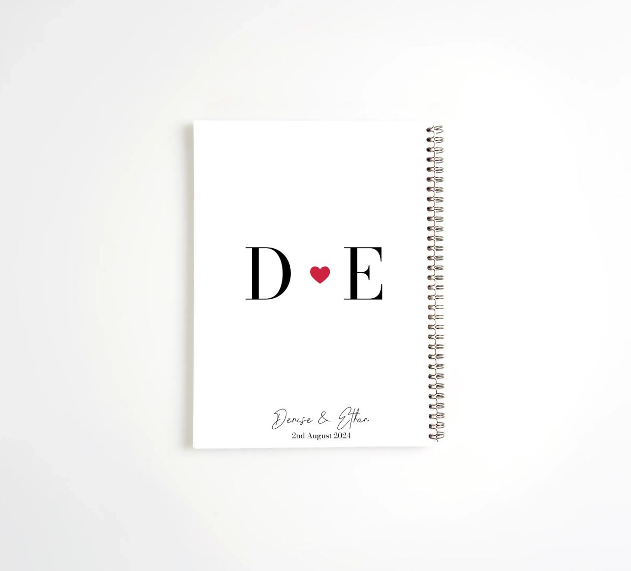 Liebe Initialen Custom Print Ringbuch von Prints By Ayleen