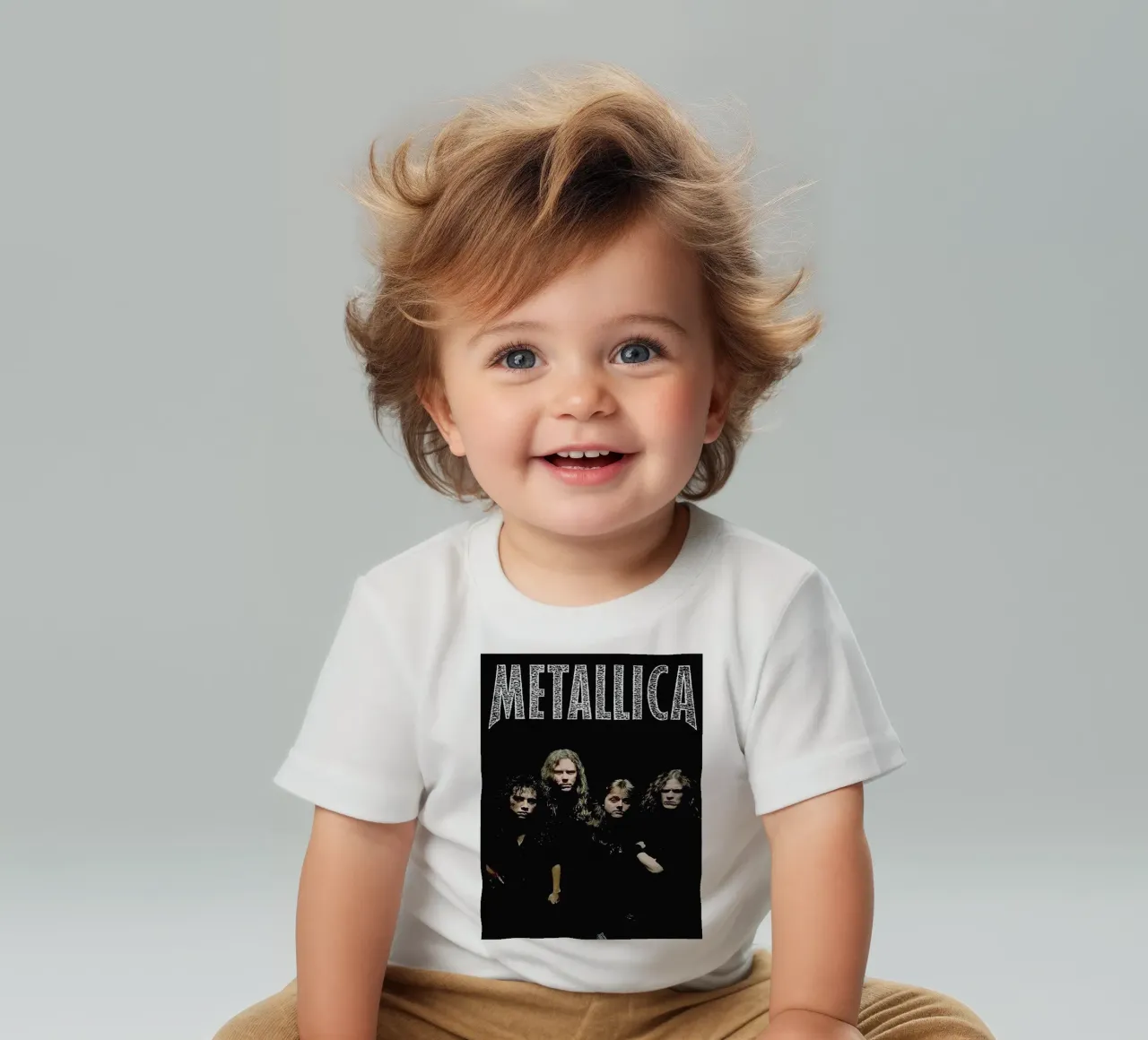 metallica band maglietta neonato da vanhesling